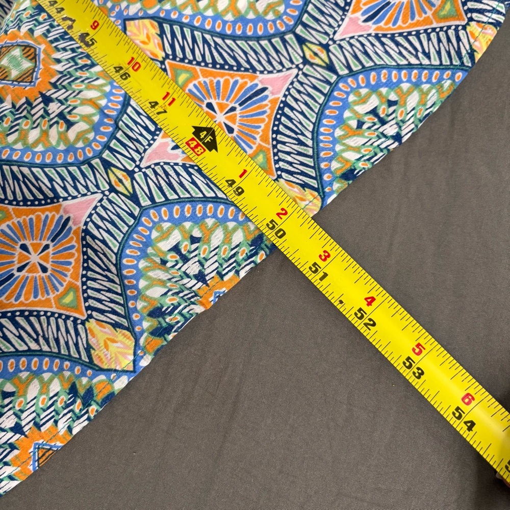 Current Air Contrast Quilted Bodice Maxi Dress In Navy and Multi. Size Small. - Picture 12 of 15